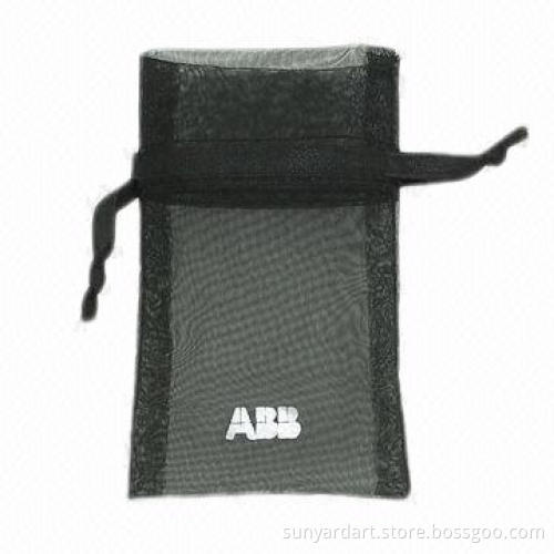 Organza Gift Pouch with Hot-stamped Logo